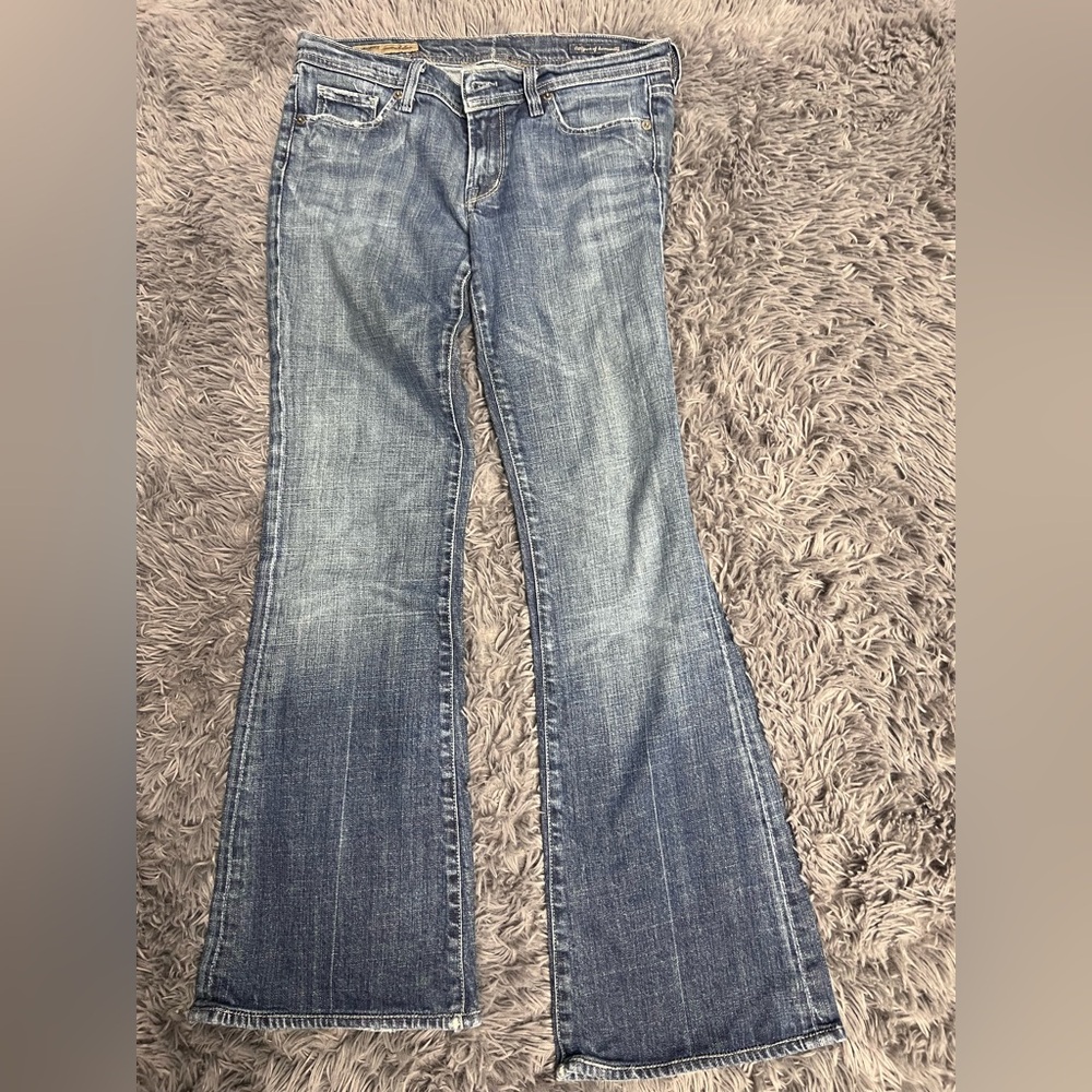Ingrid Women's #002 Stretch Low Waist Flair Jeans
